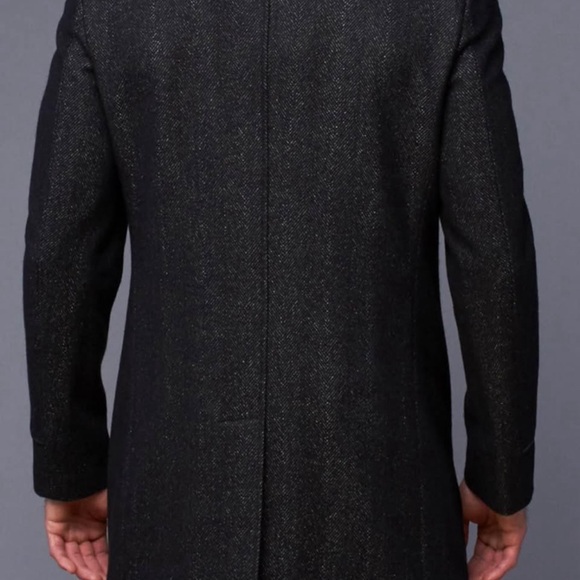 7 DIAMONDS // GENOA WOOL COAT // BLACK - Picture 2 of 6